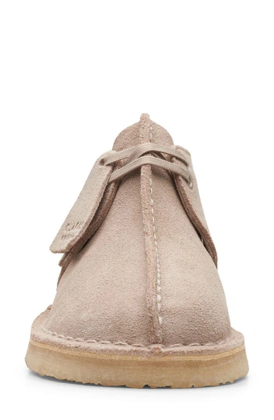 Clarks Desert Trek Boot In Sand Suede