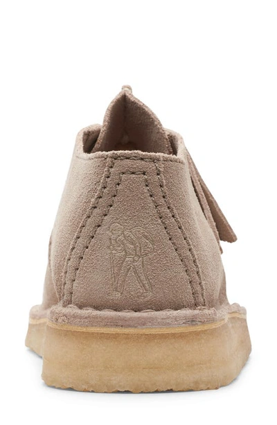Clarks Desert Trek Boot In Sand Suede