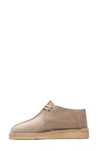 Clarks Desert Trek Boot In Sand Suede