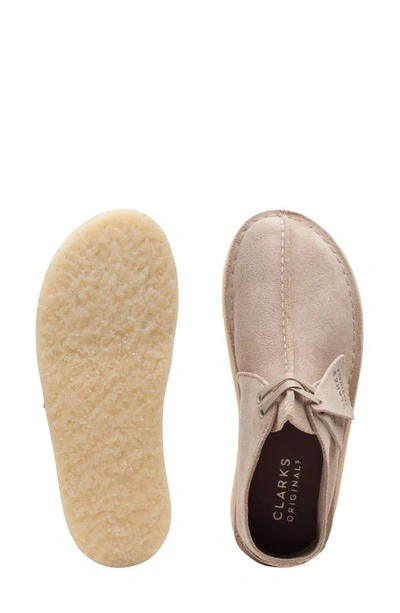 Clarks Desert Trek Boot In Sand Suede
