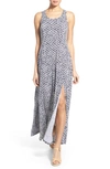 MICHAEL MICHAEL KORS 'Wax Print' Jersey Maxi Dress