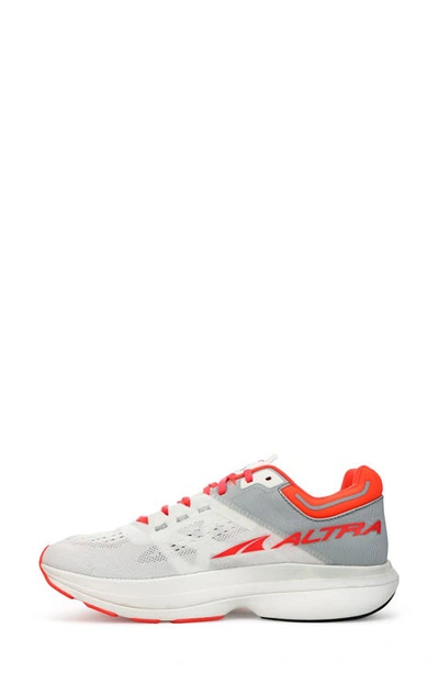 Shop Altra Vanish Tempo Running Shoe In White/ Coral
