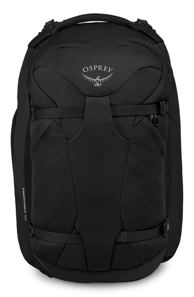Shop Osprey Farpoint 55-liter Travel Backpack In Black