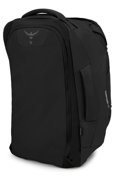 Shop Osprey Farpoint 55-liter Travel Backpack In Black