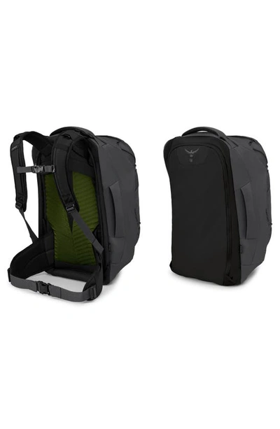 Osprey Farpoint 55-liter Travel Backpack In Tunnel Vision Grey