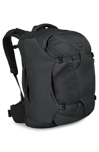 Shop Osprey Farpoint 55-liter Travel Backpack In Tunnel Vision Grey