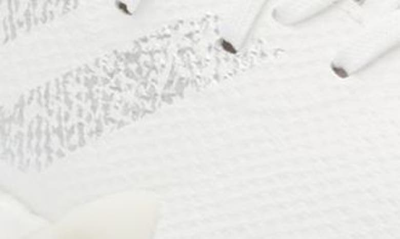 Shop Adidas Golf Codechaos 22 Waterproof Spikeless Golf Shoe In White/ Silver Met/ Grey