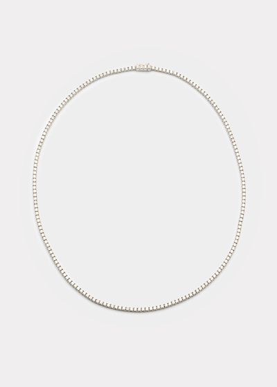 Shop Anita Ko 18k White Gold Diamond Choker Necklace, 16"l In Multi