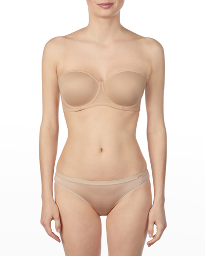 Shop Le Mystere Soiree Strapless Bra In Natural