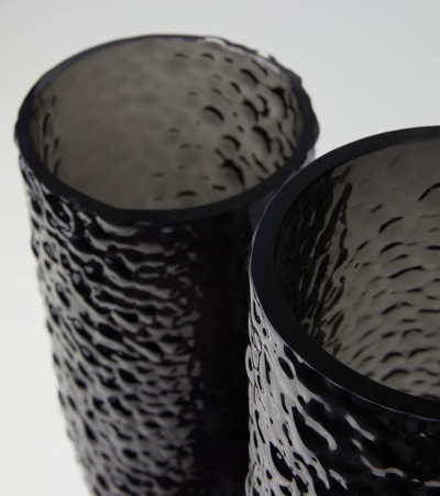 Aytm Arura Asymmetric Vase In Blk