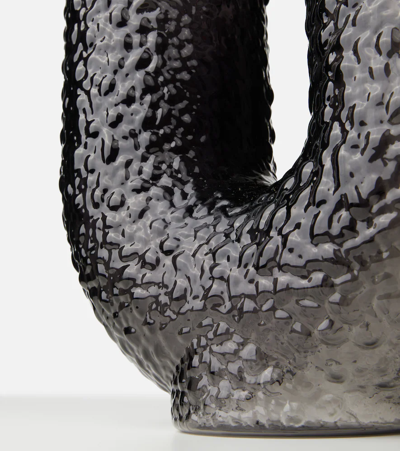 Aytm Arura Asymmetric Vase In Blk