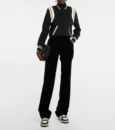 Saint Laurent Sl/61 Sneaker In Coffee White/nero/co