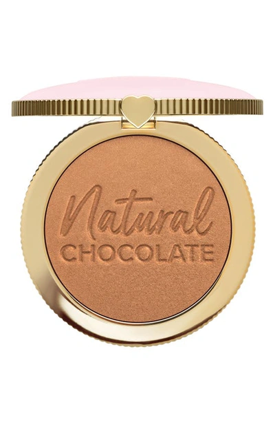 Shop Too Faced Natural Chocolate Bronzer In Golden Cocoa