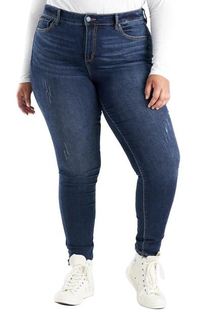 Shop Slink Jeans High Waist Skinny Jeans In Arden