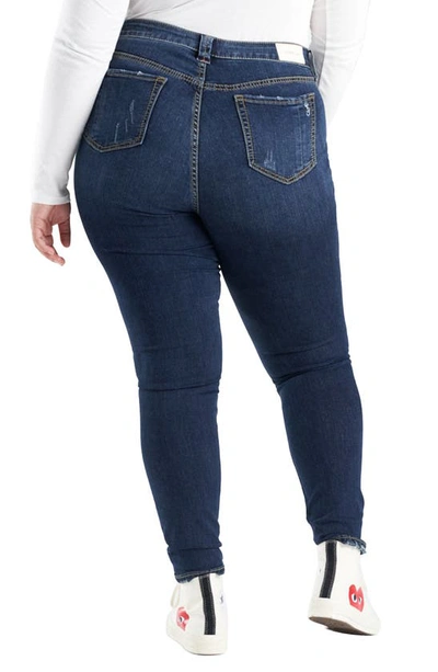 Shop Slink Jeans High Waist Skinny Jeans In Arden