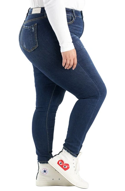 Shop Slink Jeans High Waist Skinny Jeans In Arden