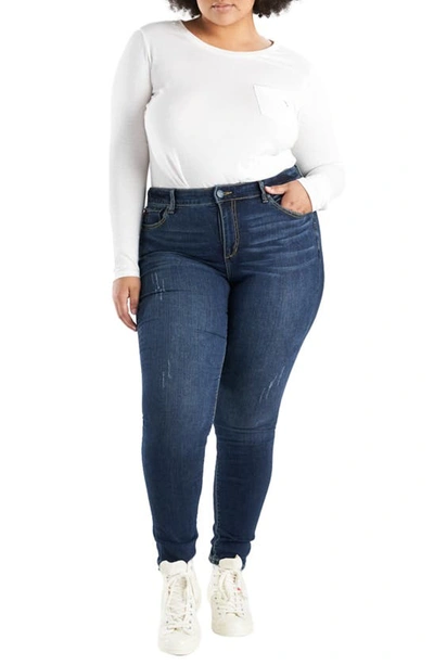 Shop Slink Jeans High Waist Skinny Jeans In Arden