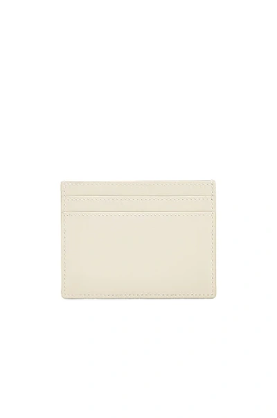 Saint Laurent Credit Card Case In White