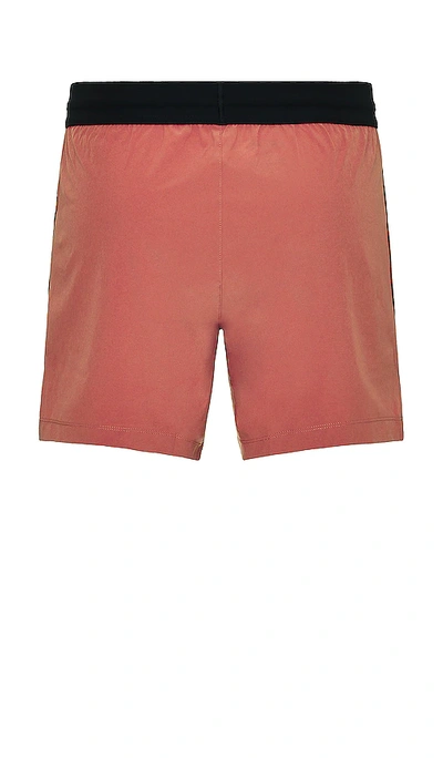 Shop Rhone 5 Makotech Shorts Unlined In Red Moscato