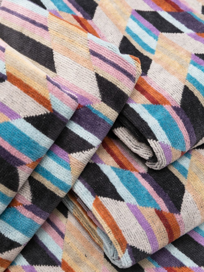 Missoni Geometric-print 5-piece Towel Set In Neutrals