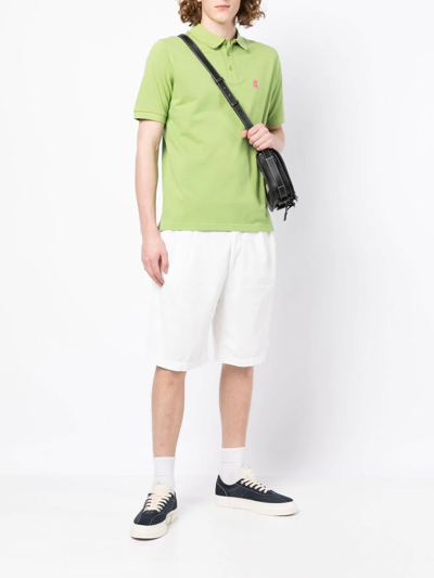 Pringle Of Scotland Heritage Golf Cotton Polo Shirt In Green