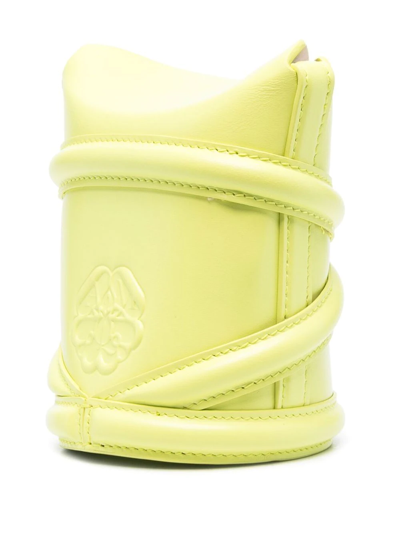 Alexander Mcqueen The Curve Mini Crossbody Bag In 绿色
