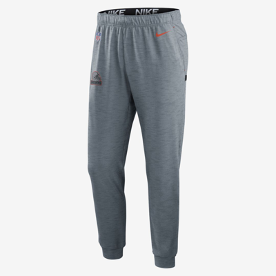 Shop Nike Men's Dri-fit Player (nfl Cleveland Browns) Pants In Grey