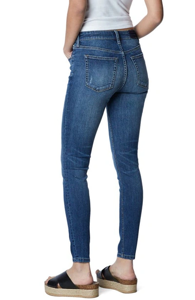Shop Hint Of Blu High Waist Ankle Skinny Jeans In Hampton Light