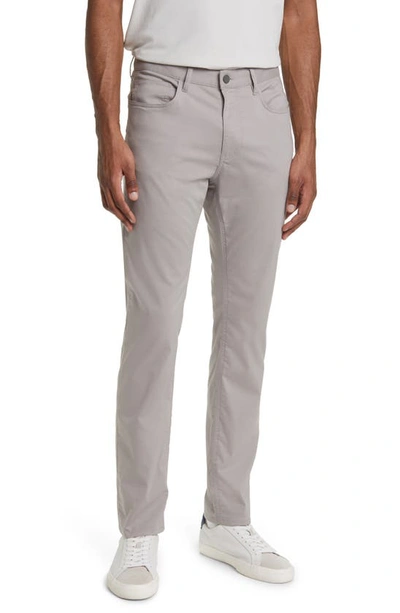 Shop Faherty Movement Organic Cotton Blend Pants In Fossil