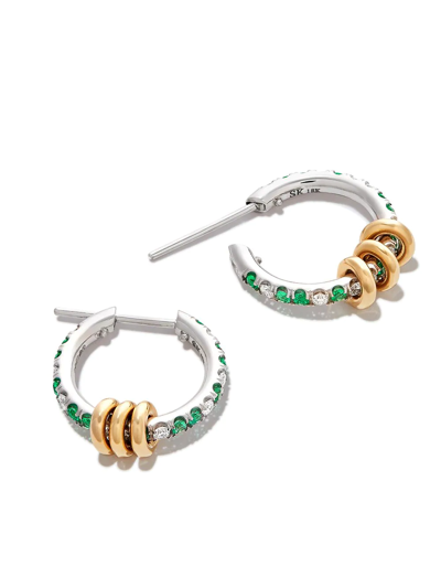 Shop Spinelli Kilcollin Spinelli Ara Silv Em Dia Yg Anults Hoop Erng In Mixed Gold