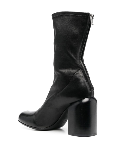 Officine Creative Esther Leather Boots In Black