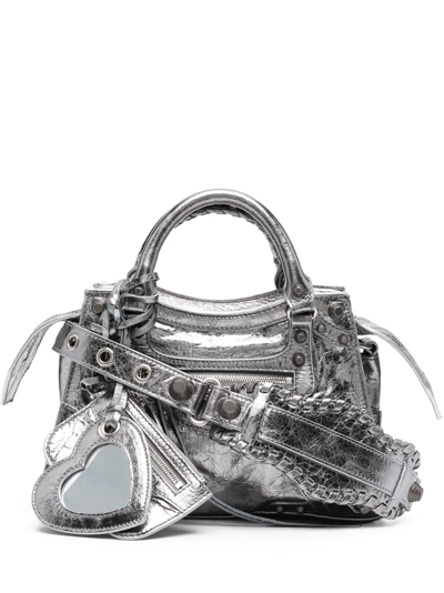 Balenciaga Women's Neo Cagole Xs Handbag - Optic White