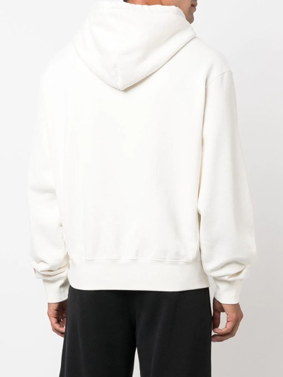 Shop Heron Preston Halftone Heron Hoodie In Weiss