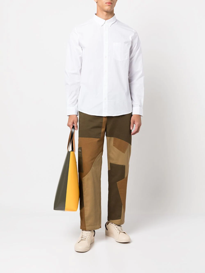 Apc A.p.c. Chemise Edouard (logo) In White