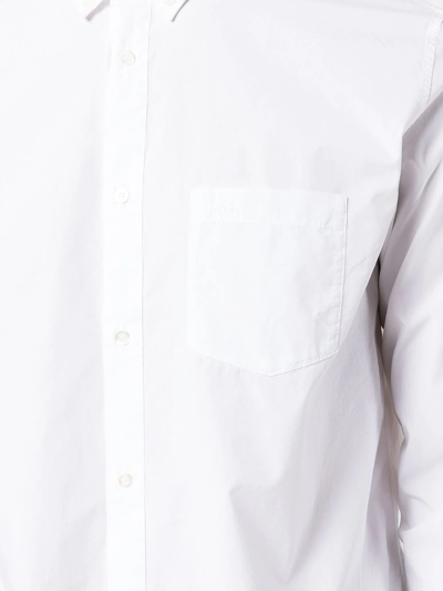 Apc A.p.c. Chemise Edouard (logo) In White