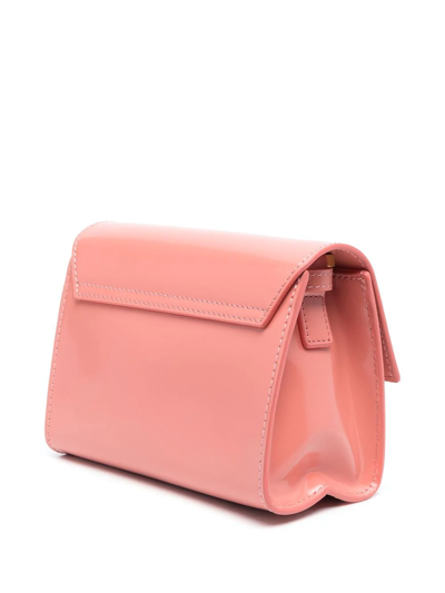 Shop By Far Fran Mini Tote Bag In Rosa