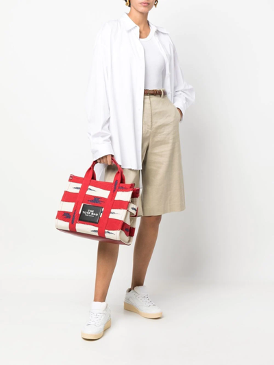 Shop Marc Jacobs The Americana Tote Bag In Rot