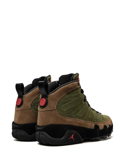 Shop Jordan Air  9 Retro Boot "beef And Broccoli" Sneakers In Green