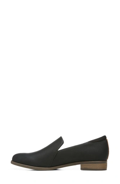 Shop Dr. Scholl's Rate Loafer In Black Synthetic