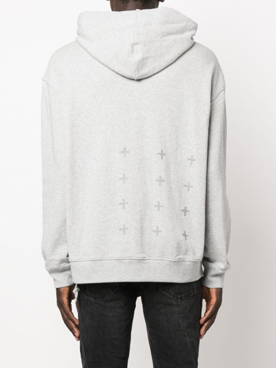 Shop Ksubi 4 X 4 Biggie Hoodie In Grey