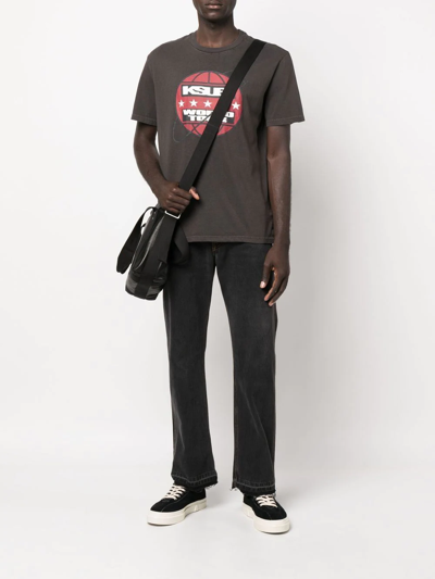 Ksubi World Tour Biggie Cotton Graphic Tee In Black