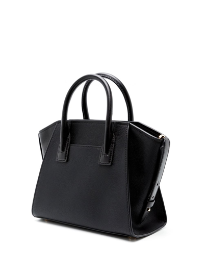 Michael Michael Kors Small Avril Satchel Tote Bag In Black