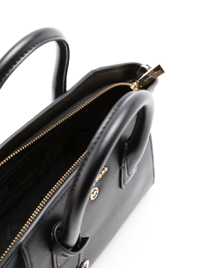 Michael Michael Kors Small Avril Satchel Tote Bag In Black