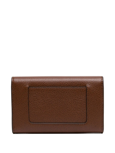 Mulberry Darley Medium Leather Wallet In Brown