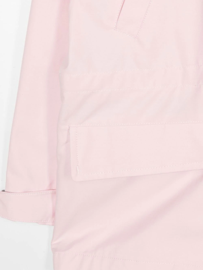 Polo Ralph Lauren Hooded Windbreaker Jacket In Pink