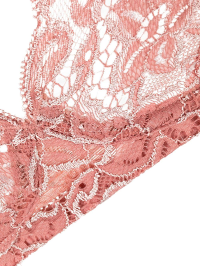 Shop Hanro Moments Soft-cup Bra In Pink
