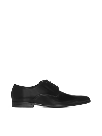 Shop Dolce & Gabbana Laced Shoes In Nero