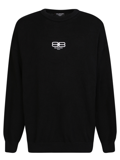 black balenciaga sweatshirt