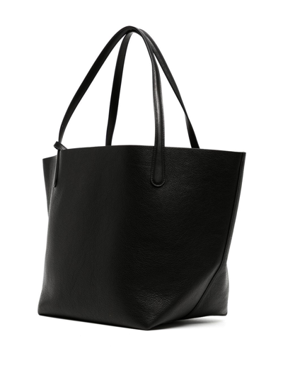 Mansur Gavriel Everyday Soft Leather Tote Bag In Black