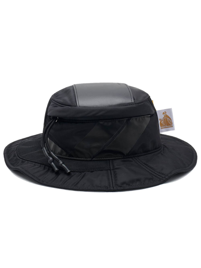 Shop Lanvin Men's  Black Polyamide Hat